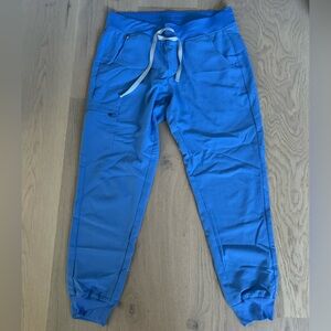 Like new figs zamora jogger ceil blue size M scrub pants